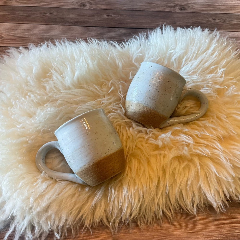 Pottery Barn | Portland Stoneware Mugs ~ set of 2